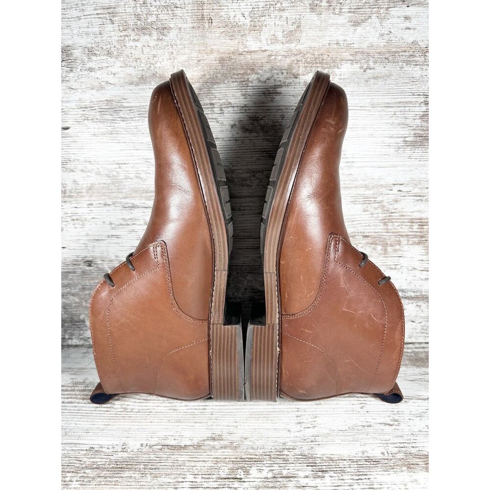 Men's Cole Haan Kennedy Grand Brown Leather Waterproof Chukka Boots Sz 10M - Picture 8 of 10